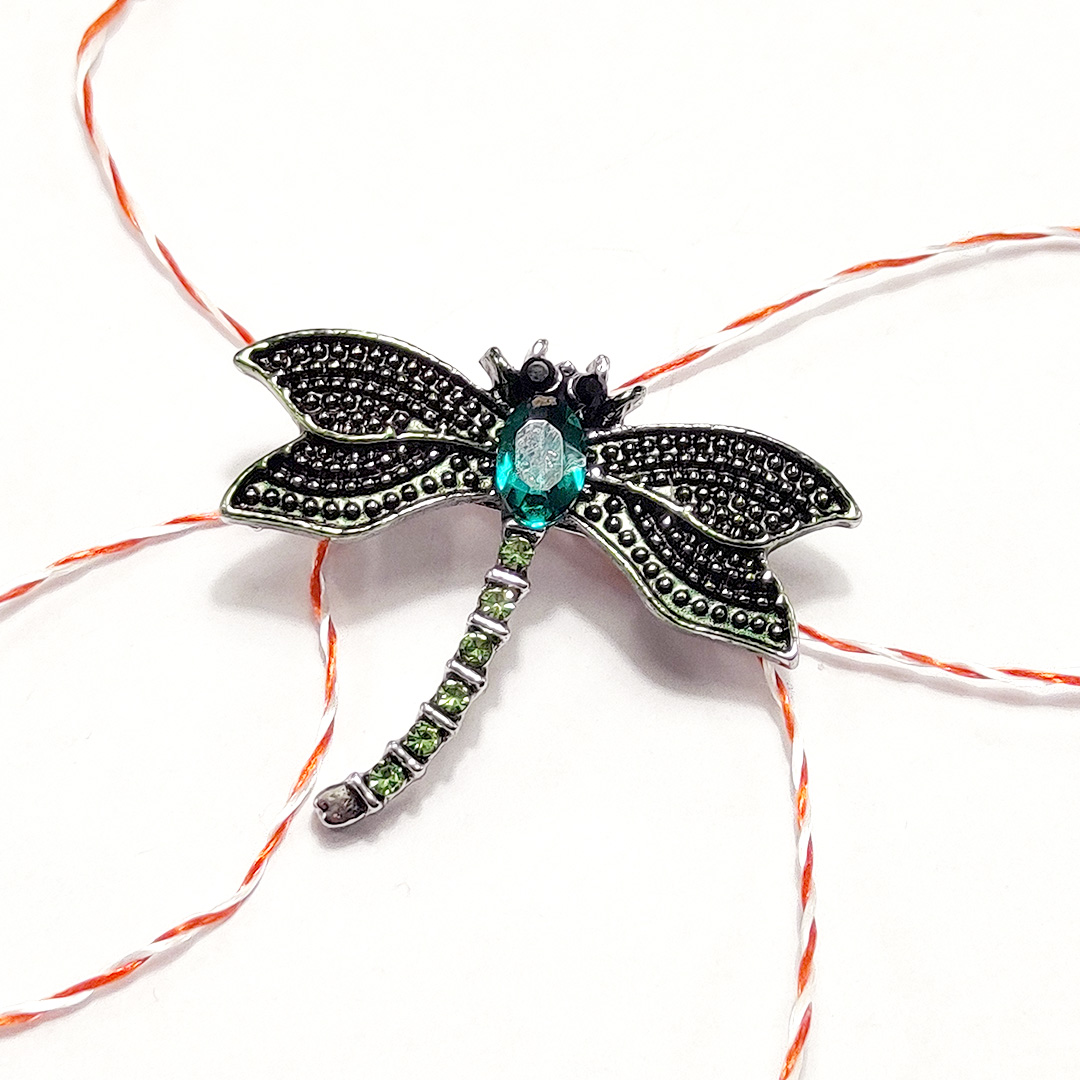 Martisor brosa Libelula colorata