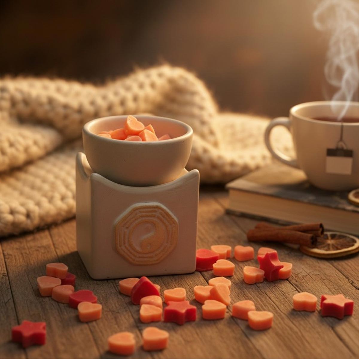 Aromatizator ambient pentru ceară parfumată – suport wax melts - Image 2