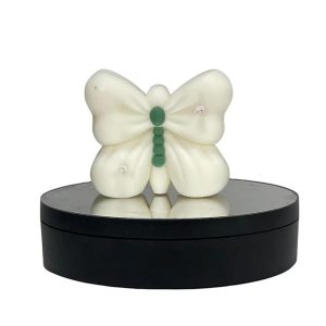 Lumânare decorativă parfumată Fluture Delicat din ceară de soia, 75 g