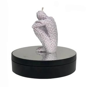 Lumânare decorativă parfumată Pixel de Lumină , handmade din ceară de soia, 75g
