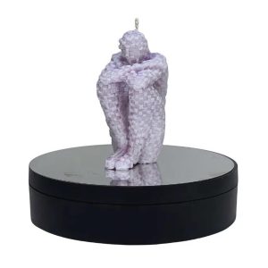 Lumânare decorativă parfumată Pixel de Lumină , handmade din ceară de soia, 75g
