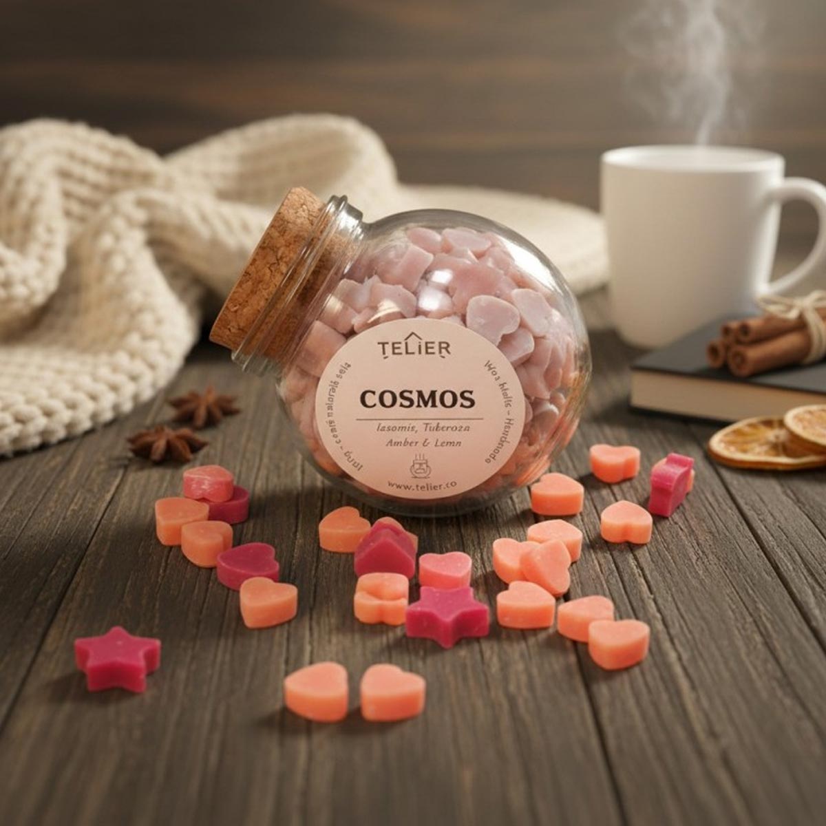 Wax melts parfumate din ceară de soia – aromă intensă, topire lentă - imagine 5