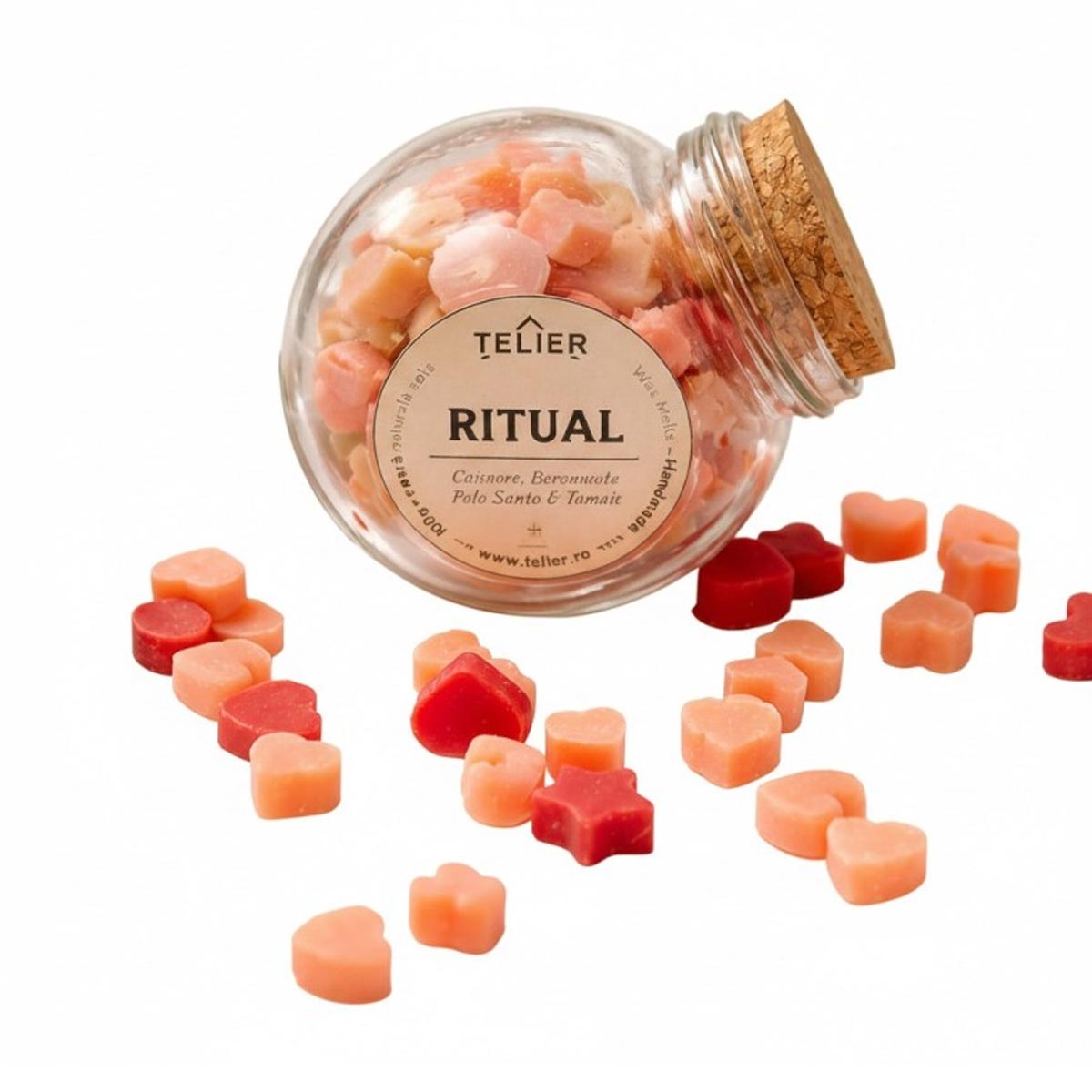 Wax melts parfumate din ceară de soia – aromă intensă, topire lentă - imagine 2